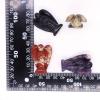 5pcs Natural Crystal Guardian Figurine Amethyst Rose Quartz Stone Craft Gift Home Decor Ornaments view 3