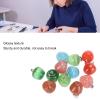 12Pcs Fruit sty1e Crystal Stone Pendants, 6 Colors Glossy Healing Stones for Personally Constructed Jewelry Craft view 3