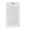 White Resealable Foil Storage Bags with Clear WindowPackaging Pouch for Self Sealing Storage Supplies 98 Pieces one package view 1