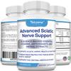 Advanced Sciatic Nerve Support Relief: Alpha Lipoic Acid Vitamin, Benfotiamine - 12 in 1 Sciatica Supplements - 120 Capsules- 30-60 Supply- Made in USA view 1