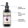 Think Above Liquid B6 Pyridoxine Supplement, Vitamin B-6 (as Pyridoxine Hydrochloride), Glass Bottle 4 oz 120 ml view 4