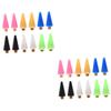 Beavorty 24pcs Nail Art Tool Replacement Wax Tips for Dotting Pen Multi-Color Easy to Install Nail Rhinestones Picker for Decoration view 1