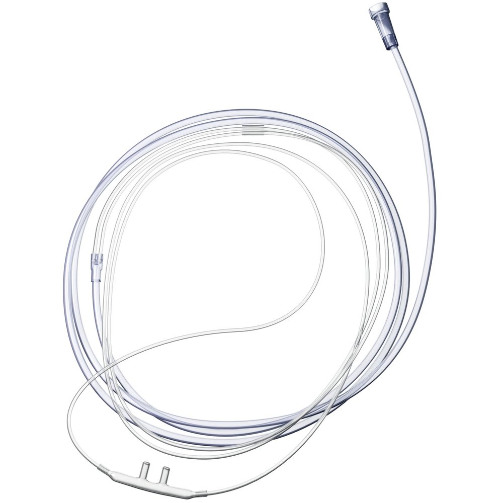 7 Foot Oxygen Nasal Cannula - 10 Pack Nasal Cannulas for Oxygen - Standard Kink Resistant Lightweight Tubing Cannula