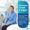 7 Foot Oxygen Nasal Cannula - 10 Pack Nasal Cannulas for Oxygen - Standard Kink Resistant Lightweight Tubing Cannula view 2