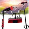 ZXSYYDS Water Fed Pole Kit, 12-36 Foot Window Cleaning Water Fed Poles,Solar Panel Cleaning Equipment,Aluminum Outdoor Window Cleaner Hose,Cleaning Tool for Window Glass, Solar Panel,9m/30FT view 1