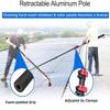 ZXSYYDS Water Fed Pole Kit, 12-36 Foot Window Cleaning Water Fed Poles,Solar Panel Cleaning Equipment,Aluminum Outdoor Window Cleaner Hose,Cleaning Tool for Window Glass, Solar Panel,9m/30FT view 3