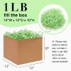 Corlcol 1LB Crinkle Cut Paper Shred Filler for Gift Box Bag and Basket On Easter Day(Light green) view 2