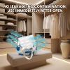 Wisesorb 3 Packs 1200 Gram Moisture Absorbers Bags for Bathrooms, Basements, Rvs, Paper Packing Premium White Granule Humidity Packets view 4