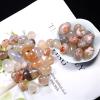AMHIL Minerals Stones 50g Natural Pink Sakura agates Crushed Stone Crystal degauss Chakra Healing Quartz Home Decorate Crystal Stones Decoration view 4