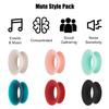 12pcs Earplugs Mute Style Pack for Earplugs, Quiet Ear Plugs Accessories for Extra 5 dB Noise Reduction Earplugs for Engage Experience Earplugs Quiet forJourney Home Office Library view 4