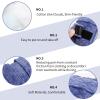 2 Pack Soft Mastectomy Pacemaker Pillow for Pacemaker Recovery Post Surgery Breast Cancer Chemo Port Chest Protector Bra Strap Pad Protector, Support Cushion Gifts for Women and Men(Blue) view 4