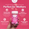 GOJOY NATURALS Prenatal Choline & DHA Gummies - Preconception to Postnatal Gummy Vitamin Supplement for Pregnant Women - Sweetened with Monk Fruit - 3rd Party Tested - Non GMO, Gluten Free, Vegan view 3