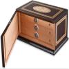 Humidors 120 Cigars Cooler Three-Tier Cigar Box Pine Cigar Box Moisturizing Cabinet Piano Paint Built-in Hygrometer Humidifier view 4