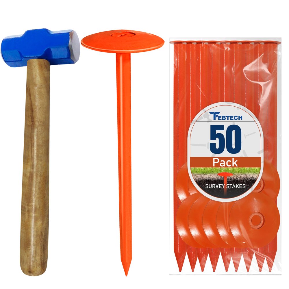 FEBTECH - Septic Tank Marker - 2.7" x 10" - Suitable Property line Markers