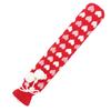 1L Hot Water Bottle, Soft Rubber Pain Thermal Hot Water Bag with Ribbon Design for Neck Waist Abdomen (White Heart) view 3