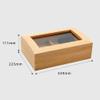 GagalU Cigar Box Luxury No Paint Eco-Friendly Pure Cedar Wood Cigar Humidor Large Capacity Cigar Cabinet view 2