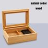 GagalU Cigar Box Luxury No Paint Eco-Friendly Pure Cedar Wood Cigar Humidor Large Capacity Cigar Cabinet view 4