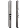 Auchic Personalized Christmas Gift for Men 2 Pack Stainless Steel Cigar Travel Case Custom Text/LOGO Cigars Moisturizing Tube (Wire Drawing + Wire Drawing) view 1