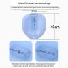 Sitz Bath for Postpartum Care Treatment, Women Men Sitz Bath for Toilet Hemorrhoids, Wider Seating Area, Soaking Basin Ues for Inflammation Treatment,Blue1,36.5x39cm view 3