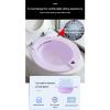 Sitz Bath for Postpartum Care Treatment, Women Men Sitz Bath for Toilet Hemorrhoids, Wider Seating Area, Soaking Basin Ues for Inflammation Treatment,Blue1,36.5x39cm view 4