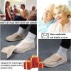 IRCHA Diabetic Shoes for Men Women,Extra Wide Width Non Slip Orthopedic Diabetic Shoes for Elderly Adjustable Lightweight Sneakers with Removable Memory Foam Insoles,Light Blue,53 EU view 2