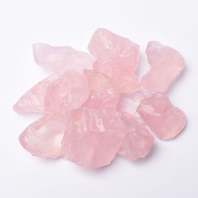 100g Natural Crystal Mineral Specimen Amethyst Rose Quartz Irregular Shape Rough Rock Mineral Stone Home Decoration,Rose Quartz,100g