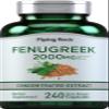 Piping Rock Fenugreek Capsules | 240 Pills | Supplement for Women and Men | Concentrated Seed Extract | Non GMO, Gluten Free view 1