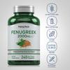 Piping Rock Fenugreek Capsules | 240 Pills | Supplement for Women and Men | Concentrated Seed Extract | Non GMO, Gluten Free view 3