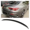 KoehLy Carbon Fiber Rear Trunk Spoiler Wing Compatible with Mercedes-Benz CLA Class C118 W118 CLA200 220d 2019 2020 Rear Trunk Boot Lip Wing view 2