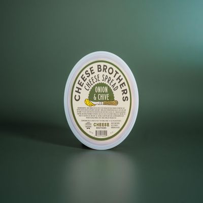 Cheese Bros. | Onion & Chive Cheese Spread | Crafted in Wisconsin | 6 PACK | 8 Ounces Each Pack