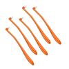 AmeriCan Goods 5/pk Dental Tufted Brush Toothbrush Specialty Trim Interspace Brush for Denture, Braces, Ideal for Pet's Tooth Detail Cleaning (Orange) view 1