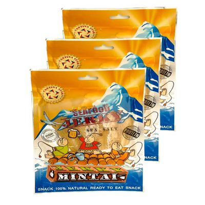 Cantina Star "Mintai" Fish Jerky (Dried Fish), 80g, Pack of 3