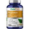 NusaPure Polypodium Nicotinamide 10:1 Extract, 240 mg Equivalent to 2,400 mg per Veg Caps - 150 Count (Non-GMO, Soyfree, Bioperine) view 1