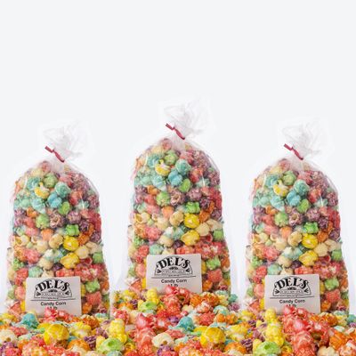 Del's Popcorn Variety Pack (Three Pack) - Gourmet Popcorn Gift Set (Vanilla 3 Pack)