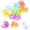 Weekly Portable Medicine Organizer Individual Compartments Travel-Friendly Pill Dispenser for Convenient Medication Storage Day Organizer for Daily Use Chequered Design view 3