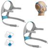 2-Pack Replacement Headgear Strap for N20 Nasal Pillow CPAP Mask, LALASTAR CPAP Headgear Compatible with N20, Adjustable Headband with Clips, Medium Size view 1