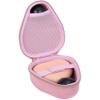 Aenllosi for Theragun Mini 3.0/Mini Plus/mini 2.0 Handheld Electric Massage Gun Hard Case,Replace Head & USB Charging Cable Organizer (Case Only,Desert Rose) view 1