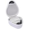 Aenllosi for Theragun Mini Plus/Mini 3.0/mini 2.0 Handheld Electric Massage Gun Hard Case,Replace Head & USB Charging Cable Organizer (Case Only,White) view 1