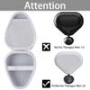 Aenllosi for Theragun Mini Plus/Mini 3.0/mini 2.0 Handheld Electric Massage Gun Hard Case,Replace Head & USB Charging Cable Organizer (Case Only,White) view 2