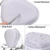 Aenllosi for Theragun Mini Plus/Mini 3.0/mini 2.0 Handheld Electric Massage Gun Hard Case,Replace Head & USB Charging Cable Organizer (Case Only,White) view 4