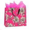 14" Large Hot Pink Gift Bags with Tissue Paper and Happy Birthday Gift Bag for Women's and Mother's Day birthday Valentine's day weddings,anniversaries Any Occasion view 1