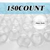 Sosation 150 Pcs 2 Inch Gumball Vending Machine Capsules Empty Round Plastic Containers for Prizes Party Favors (Minimalist Color) view 2