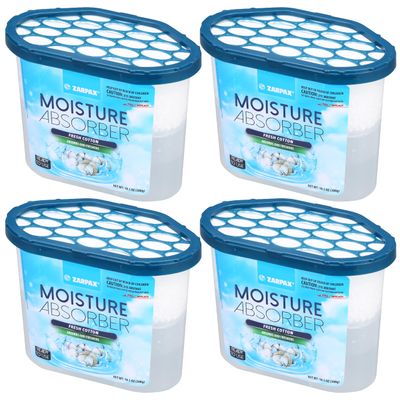 ZARPAX Moisture Absorber Fresh Cotton 10.5 oz - Set of 4