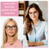 ZONLON 6 Pack Reading Glasses for Women, Spring Hinge Eyeglasses Blue Light Blocking Anti Eyestrain Computer Readers (6 Mix C0, 1.25) view 2