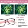 ZONLON 6 Pack Reading Glasses for Women, Spring Hinge Eyeglasses Blue Light Blocking Anti Eyestrain Computer Readers (6 Mix C0, 1.25) view 3