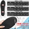 Ailaka Height Increase Insoles for Men Women, Honeycomb Shock Absorbing Cushion Insoles, Replacement Full Length Sports Shoe Height Inserts Height Elevation view 4