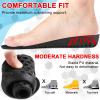 Ailaka Height Increase Insoles for Men Women, Honeycomb Shock Absorbing Cushion Insoles, Replacement Full Length Sports Shoe Height Inserts Height Elevation view 2