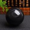 LoKori Natural Healing Crystal Ball Rainbow Eye Obsidian Crystal Sphere Divination Sphere Sculpture Figurine Ornaments for Meditation, Home Decoration,150mm view 3