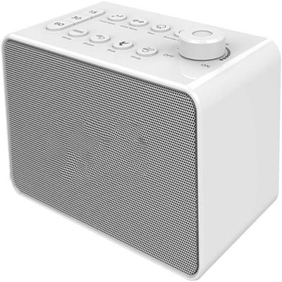PATINS White Noise Machine Compact Portable White Noise Sleeper Covers Background Noise for Improved Sleep Quality Ideal for Home Office Or Travel Improve Sleep