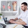 2 Pcs Ultra-Thin Wrist Brace Support for Carpal Tunnel, Pain Relief, Arthritis, Tendonitis, Elastic Wrist Wraps Right and Left Hands - Compression and Support for Fitness Enthusiasts (Skin Tone) view 3